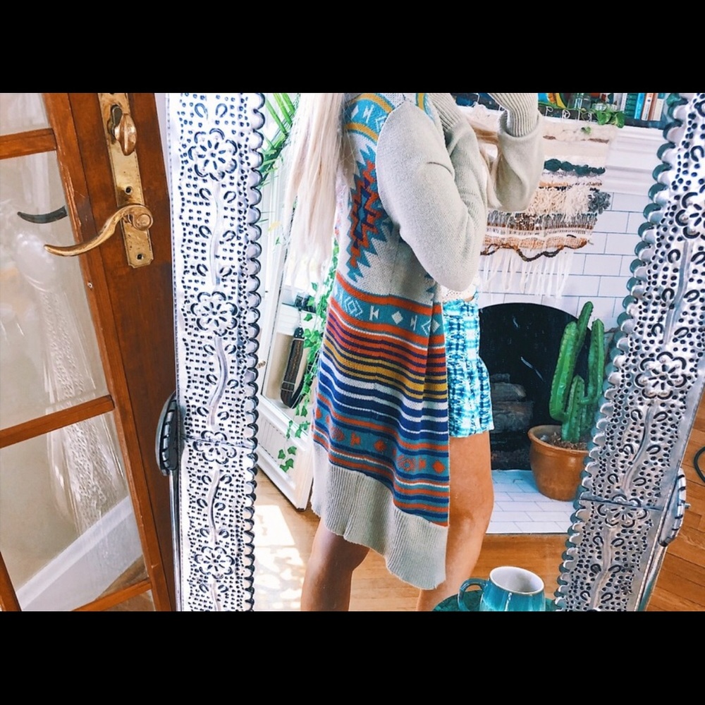 Tribal southwestern Ecote sweater